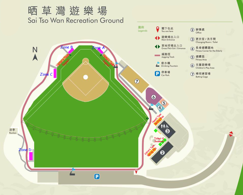 Enlarge site map